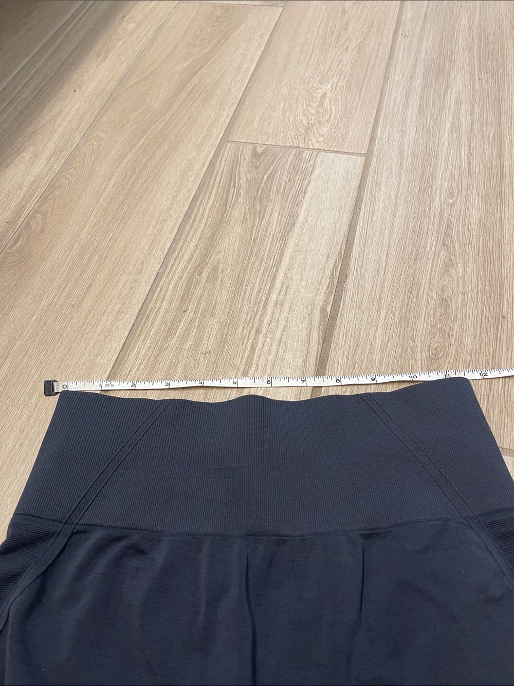 Oner Active Effortlesslift Seamless Leggings With White Logo True Blue/Grey Sz S - Picture 10 of 10
